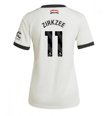 Manchester United Joshua Zirkzee #11 Alternativní Dres pro Dámy 2024-25 Krátkým Rukávem