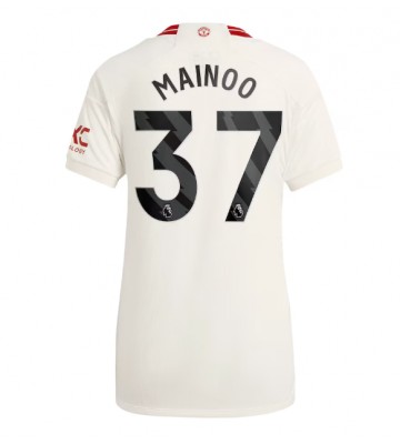 Manchester United Kobbie Mainoo #37 Alternativní Dres pro Dámy 2023-24 Krátkým Rukávem