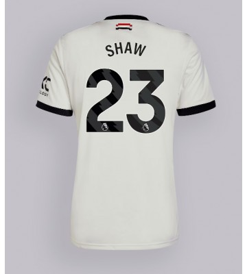 Manchester United Luke Shaw #23 Alternativní Dres 2024-25 Krátkým Rukávem