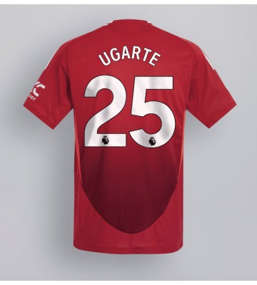 Manchester United Manuel Ugarte #25 Domácí Dres 2024-25 Krátkým Rukávem