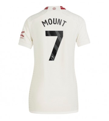 Manchester United Mason Mount #7 Alternativní Dres pro Dámy 2023-24 Krátkým Rukávem