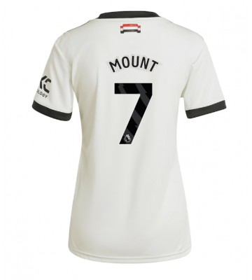 Manchester United Mason Mount #7 Alternativní Dres pro Dámy 2024-25 Krátkým Rukávem