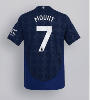 Manchester United Mason Mount #7 Venkovní Dres 2024-25 Krátkým Rukávem