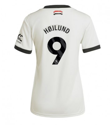 Manchester United Rasmus Hojlund #9 Alternativní Dres pro Dámy 2024-25 Krátkým Rukávem