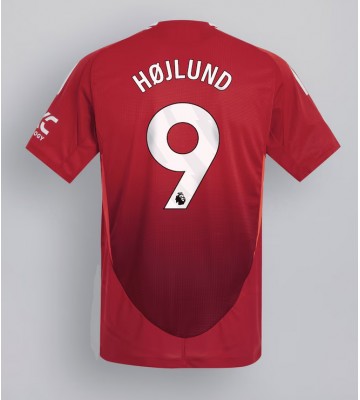 Manchester United Rasmus Hojlund #9 Domácí Dres 2024-25 Krátkým Rukávem