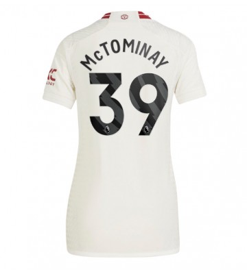 Manchester United Scott McTominay #39 Alternativní Dres pro Dámy 2023-24 Krátkým Rukávem