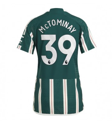 Manchester United Scott McTominay #39 Venkovní Dres pro Dámy 2023-24 Krátkým Rukávem