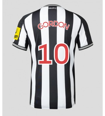 Newcastle United Anthony Gordon #10 Domácí Dres 2023-24 Krátkým Rukávem