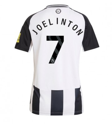 Newcastle United Joelinton #7 Domácí Dres pro Dámy 2024-25 Krátkým Rukávem