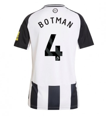 Newcastle United Sven Botman #4 Domácí Dres pro Dámy 2024-25 Krátkým Rukávem