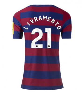 Newcastle United Tino Livramento #21 Alternativní Dres pro Dámy 2024-25 Krátkým Rukávem