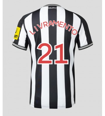 Newcastle United Tino Livramento #21 Domácí Dres 2023-24 Krátkým Rukávem