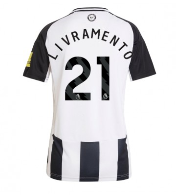 Newcastle United Tino Livramento #21 Domácí Dres pro Dámy 2024-25 Krátkým Rukávem