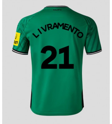 Newcastle United Tino Livramento #21 Venkovní Dres 2023-24 Krátkým Rukávem