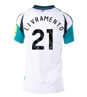 Newcastle United Tino Livramento #21 Venkovní Dres pro Dámy 2024-25 Krátkým Rukávem