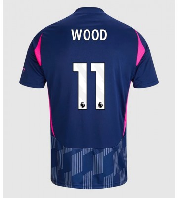 Nottingham Forest Chris Wood #11 Venkovní Dres 2024-25 Krátkým Rukávem