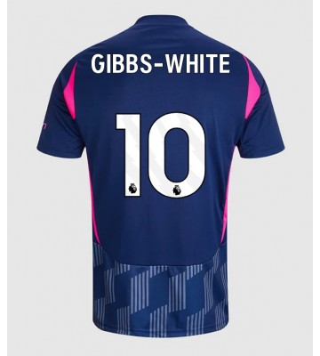 Nottingham Forest Morgan Gibbs-White #10 Venkovní Dres 2024-25 Krátkým Rukávem