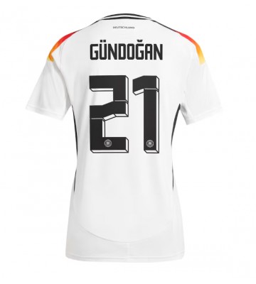 Německo Ilkay Gundogan #21 Domácí Dres ME 2024 Krátkým Rukávem