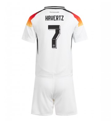 Německo Kai Havertz #7 Domácí dres komplet pro Děti ME 2024 Krátkým Rukávem (+ Krátké kalhoty)