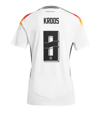 Německo Toni Kroos #8 Domácí Dres ME 2024 Krátkým Rukávem