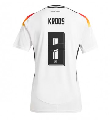 Německo Toni Kroos #8 Domácí Dres pro Dámy ME 2024 Krátkým Rukávem