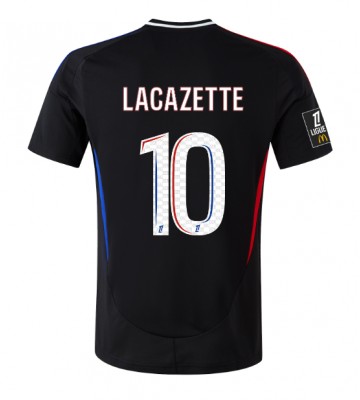 Olympique Lyonnais Alexandre Lacazette #10 Venkovní Dres 2024-25 Krátkým Rukávem