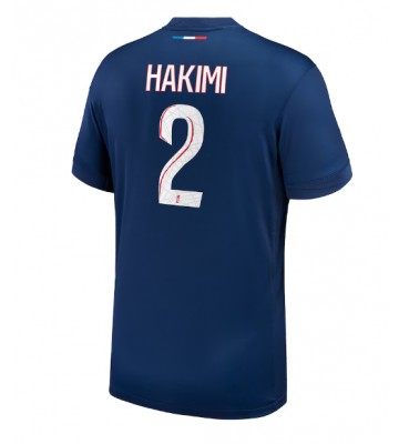 Paris Saint-Germain Achraf Hakimi #2 Domácí Dres 2024-25 Krátkým Rukávem