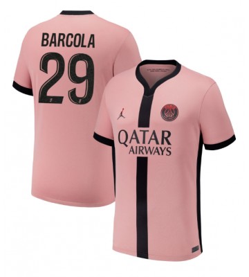 Paris Saint-Germain Bradley Barcola #29 Alternativní Dres 2024-25 Krátkým Rukávem