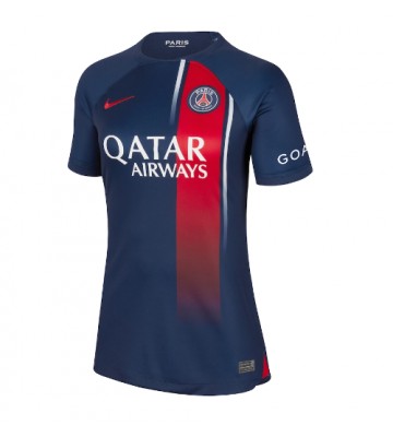 Paris Saint-Germain Domácí Dres pro Dámy 2023-24 Krátkým Rukávem