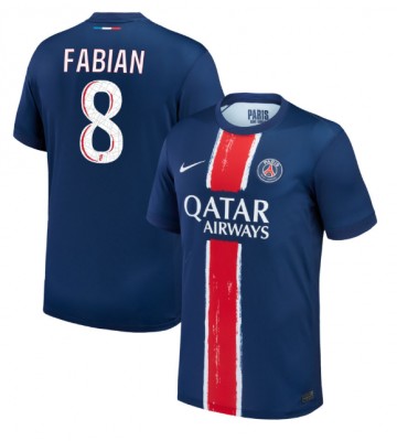 Paris Saint-Germain Fabian Ruiz #8 Domácí Dres 2024-25 Krátkým Rukávem