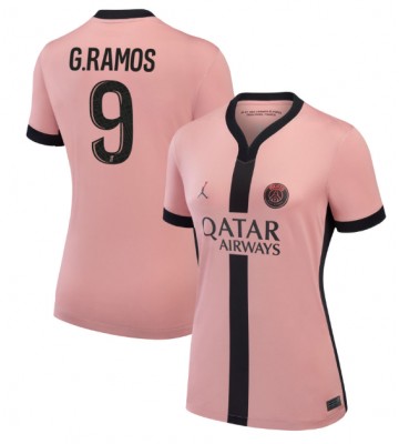 Paris Saint-Germain Goncalo Ramos #9 Alternativní Dres pro Dámy 2024-25 Krátkým Rukávem