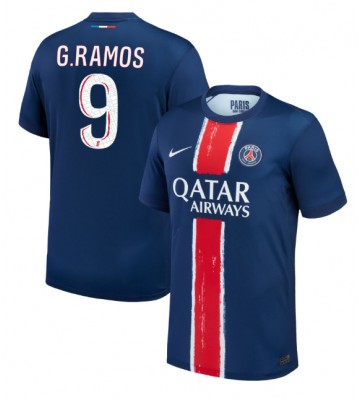 Paris Saint-Germain Goncalo Ramos #9 Domácí Dres 2024-25 Krátkým Rukávem