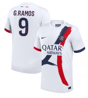 Paris Saint-Germain Goncalo Ramos #9 Venkovní Dres 2024-25 Krátkým Rukávem