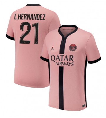 Paris Saint-Germain Lucas Hernandez #21 Alternativní Dres 2024-25 Krátkým Rukávem