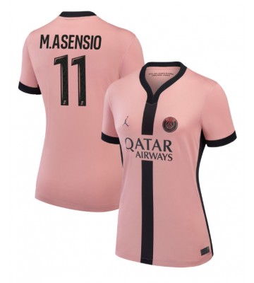 Paris Saint-Germain Marco Asensio #11 Alternativní Dres pro Dámy 2024-25 Krátkým Rukávem