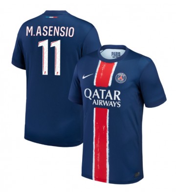 Paris Saint-Germain Marco Asensio #11 Domácí Dres 2024-25 Krátkým Rukávem