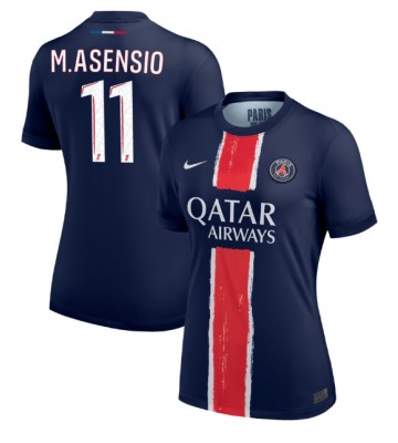 Paris Saint-Germain Marco Asensio #11 Domácí Dres pro Dámy 2024-25 Krátkým Rukávem