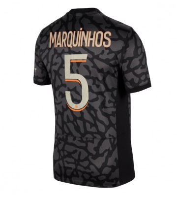 Paris Saint-Germain Marquinhos #5 Alternativní Dres 2023-24 Krátkým Rukávem