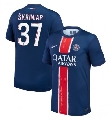 Paris Saint-Germain Milan Skriniar #37 Domácí Dres 2024-25 Krátkým Rukávem