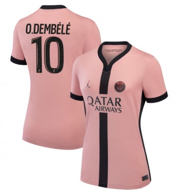 Paris Saint-Germain Ousmane Dembele #10 Alternativní Dres pro Dámy 2024-25 Krátkým Rukávem