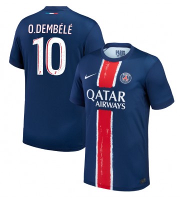 Paris Saint-Germain Ousmane Dembele #10 Domácí Dres 2024-25 Krátkým Rukávem