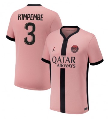 Paris Saint-Germain Presnel Kimpembe #3 Alternativní Dres 2024-25 Krátkým Rukávem