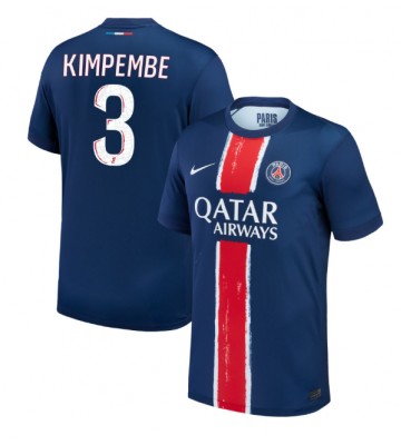 Paris Saint-Germain Presnel Kimpembe #3 Domácí Dres 2024-25 Krátkým Rukávem