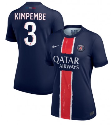 Paris Saint-Germain Presnel Kimpembe #3 Domácí Dres pro Dámy 2024-25 Krátkým Rukávem