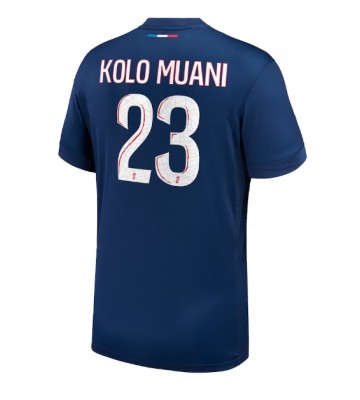 Paris Saint-Germain Randal Kolo Muani #23 Domácí Dres 2024-25 Krátkým Rukávem