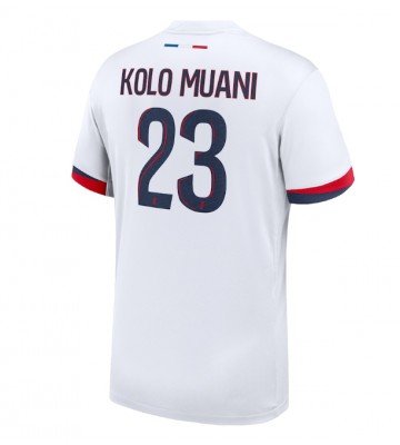 Paris Saint-Germain Randal Kolo Muani #23 Venkovní Dres 2024-25 Krátkým Rukávem