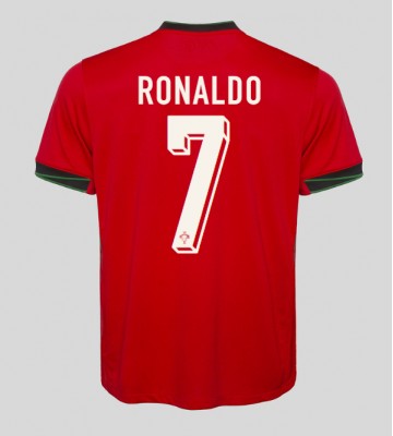 Portugalsko Cristiano Ronaldo #7 Domácí Dres ME 2024 Krátkým Rukávem