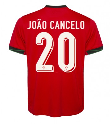 Portugalsko Joao Cancelo #20 Domácí Dres ME 2024 Krátkým Rukávem