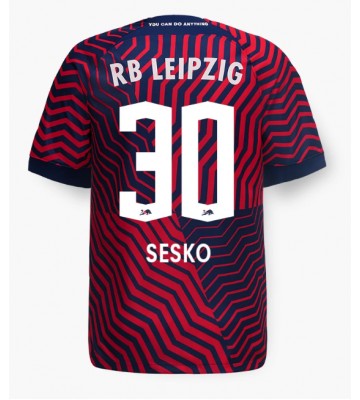 RB Leipzig Benjamin Sesko #30 Venkovní Dres 2023-24 Krátkým Rukávem