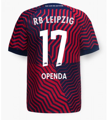 RB Leipzig Lois Openda #17 Venkovní Dres 2023-24 Krátkým Rukávem